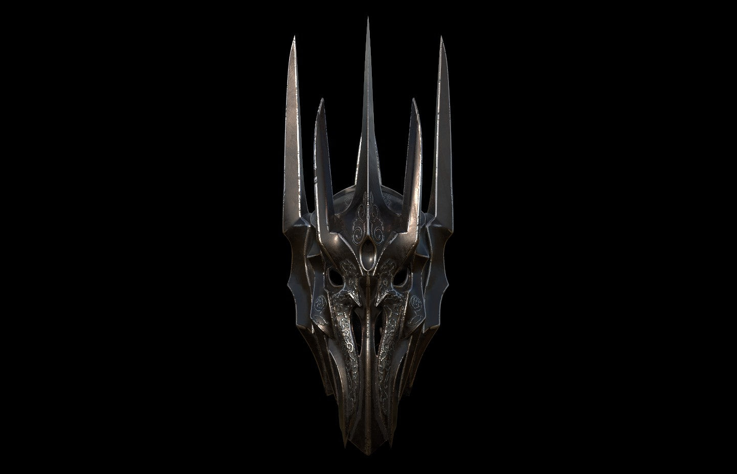 SAURON HELMET LORD OF THE RINGS 3D DIGITAL DOWNLOAD FILE