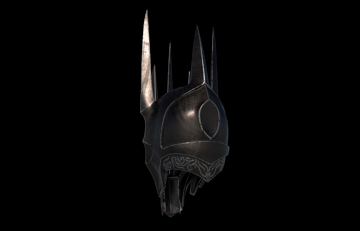 SAURON HELMET LORD OF THE RINGS 3D DIGITAL DOWNLOAD FILE